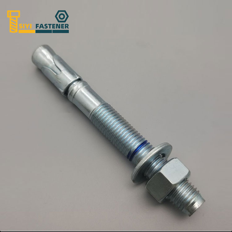 Verzinkter Keilanker aus Kohlenstoffstahl mit Hilti Clip